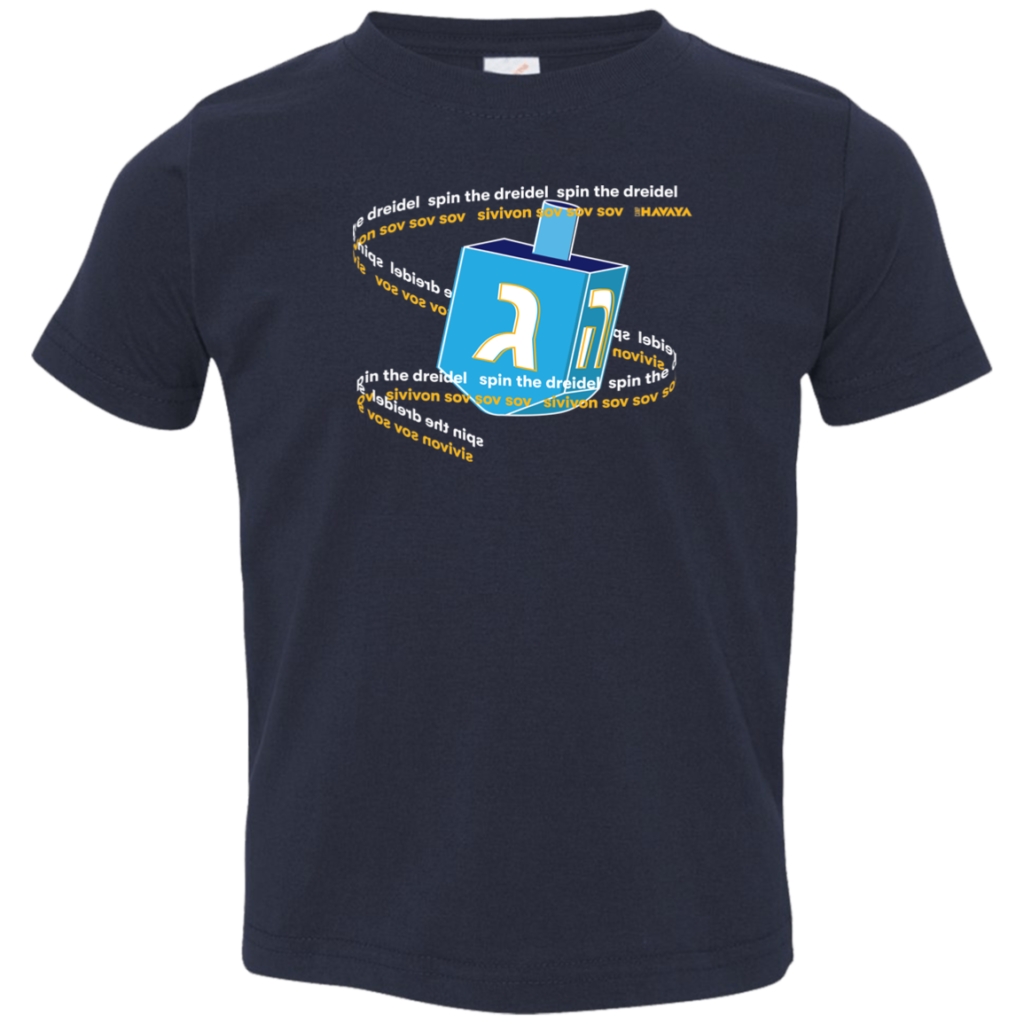 Spin the Dreidel Toddler T-Shirt