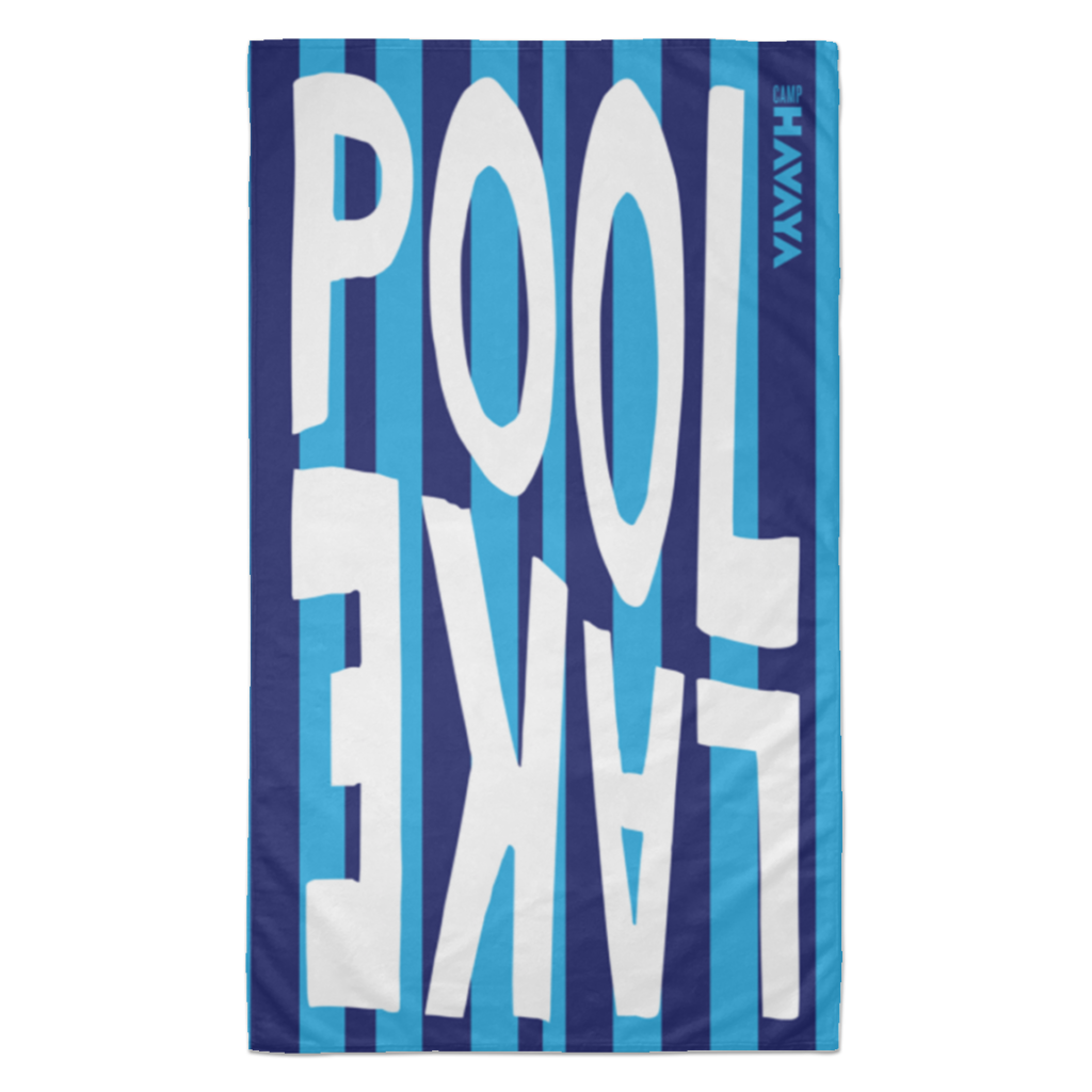 Pool/Lake Striped Towel