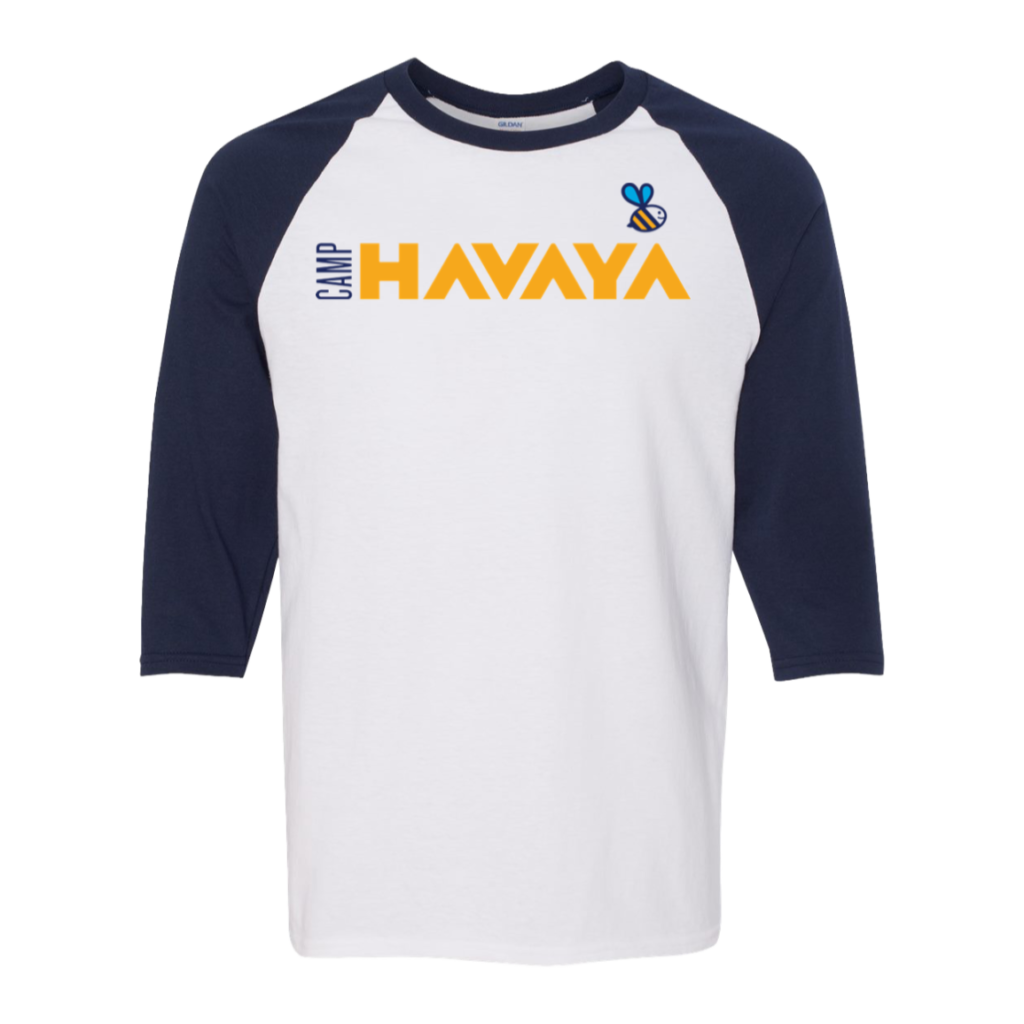 Camp Havaya Logo Raglan T-Shirt